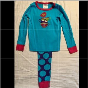 Hanna Andersson Long John pajama set.